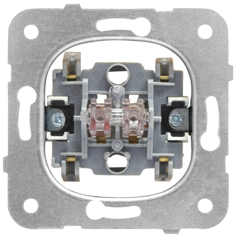 Insert comutator cruce, 10A, cleme elastice