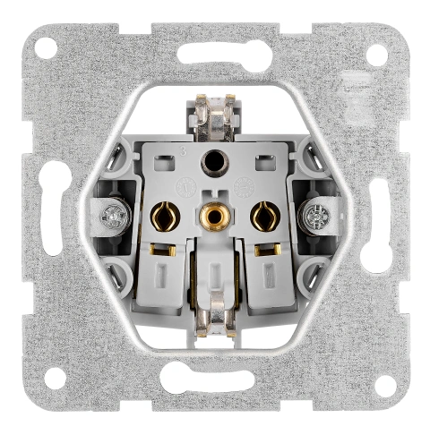 Socket outlet, cage clamps, 1 pcs, white_3