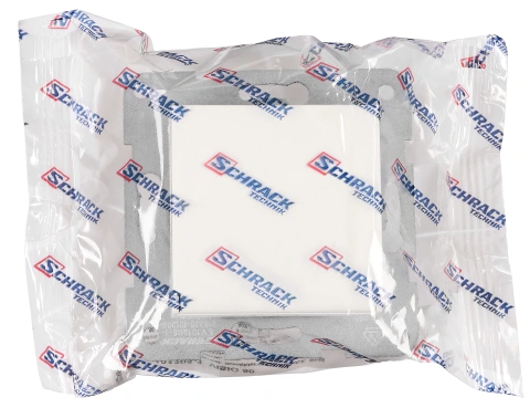 Socket outlet, flap cover, cage clamps, 1 pcs, white_1