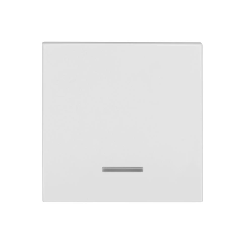 Clapetă albă, cu indicator luminos transparent