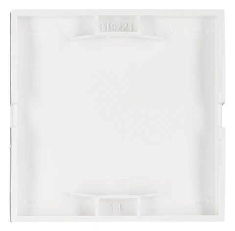 Clapetă cu simbol ventilator, alb_1