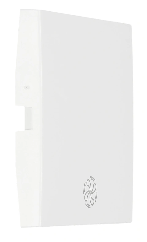 Clapetă cu simbol ventilator, alb_2