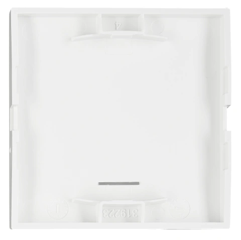 Clapetă cu fereastră de control transp, simbol ventilat, alb_1