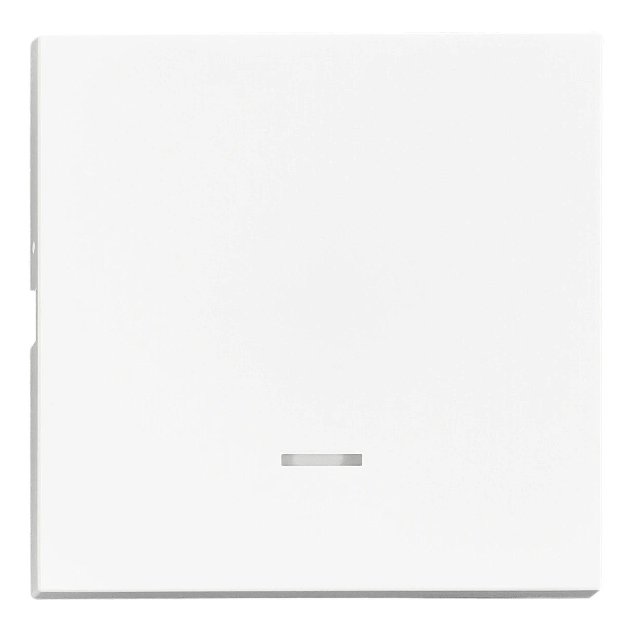 Clapetă cu lentilă transparentă de control, alb, S 55