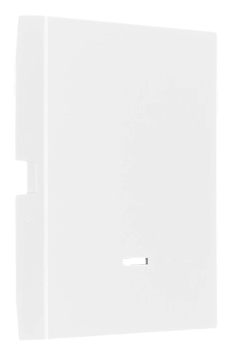 Clapetă cu lentilă transparentă de control, alb, S 55_2
