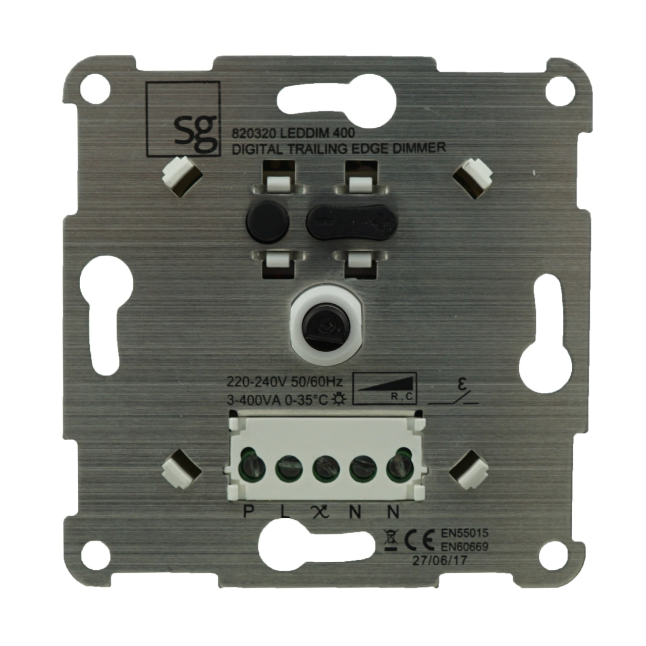 Dimmer 3-400 VA pt. LED-uri dimabile cu capac
