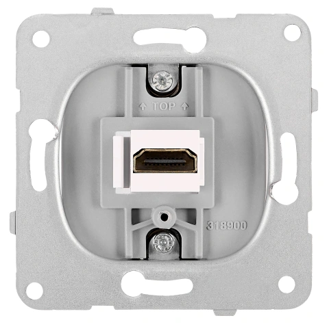 HDMI coupling insert, with Keystone