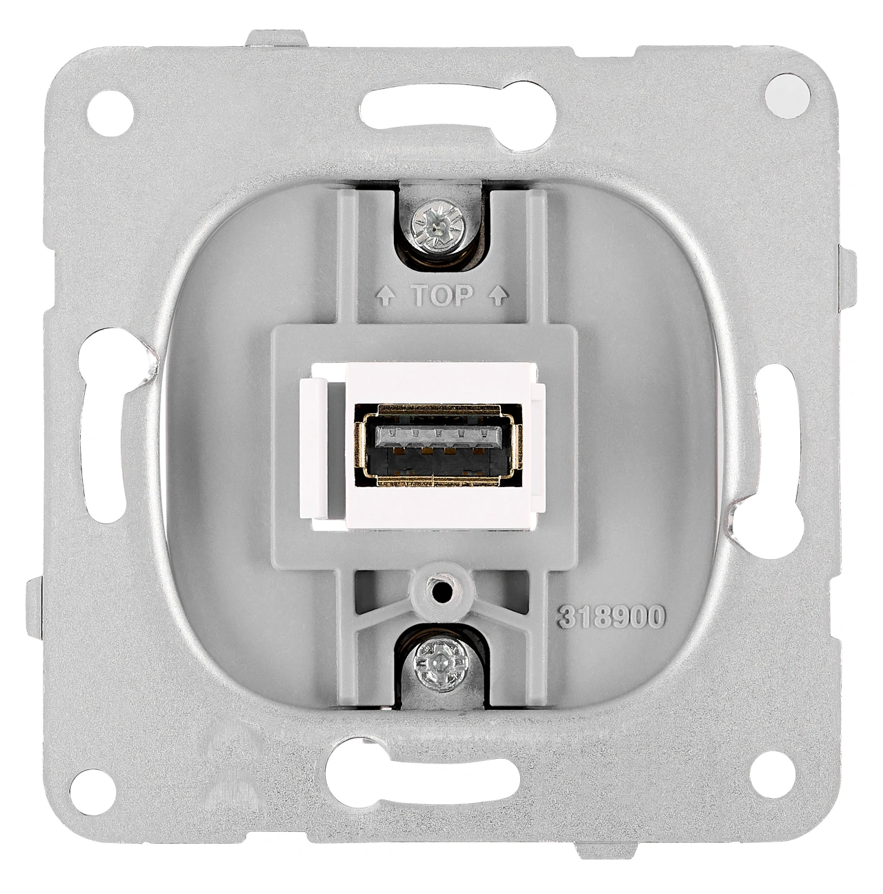 USB coupling insert, with Keystone
