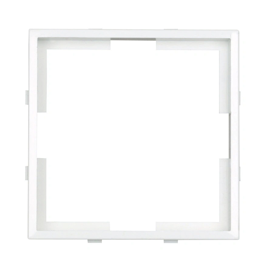 Ramă adaptoare de la 55x55mm la 50x50mm, alb 1set = 5buc