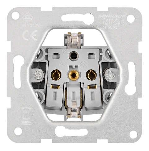 Insert priză cu capac și protecție, conexiune elastică, antr_2