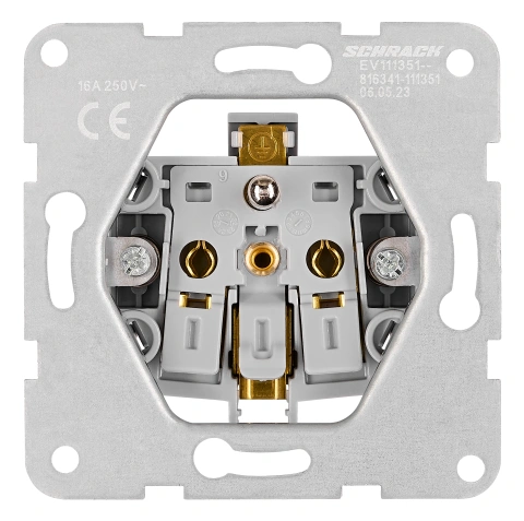 Insert priză cu Pin PE și protecție, conexiune elastică, ant_1