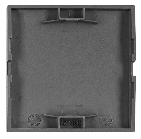 Clapetă cu fereastră control transp, simbol vent, antracit_1
