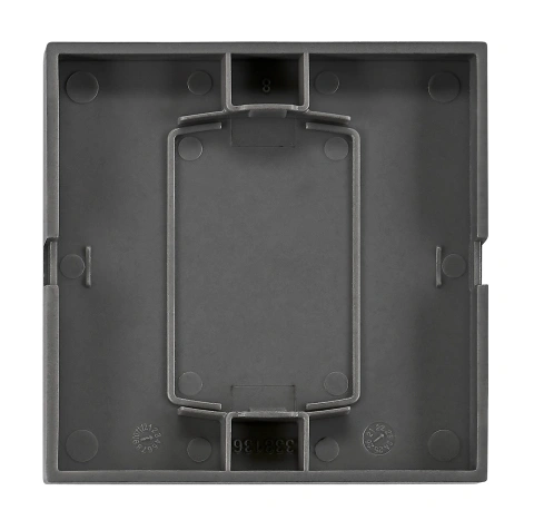 Clapetă simplă cu simbol ventilator, antracit_1