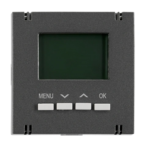 Floor thermostat top part, anthracite