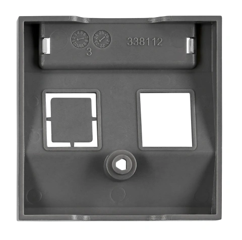 Mască 1*RJ45 ToollessLine, antracit_1
