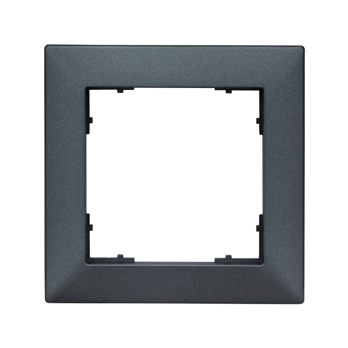 Ramă pentru 1 aparat cu dimensiuni de 55x55mm, antracit