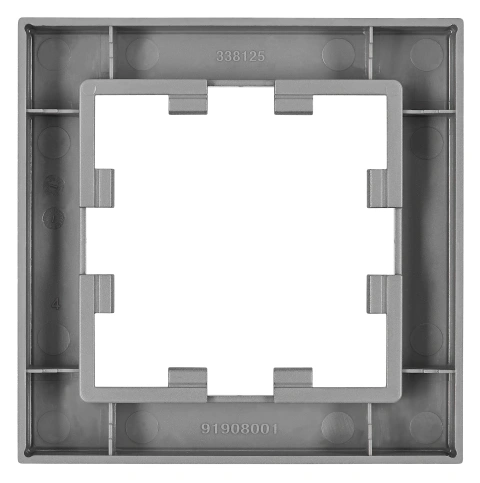 Ramă 1 aparat, Design CUBIC, antracit_1