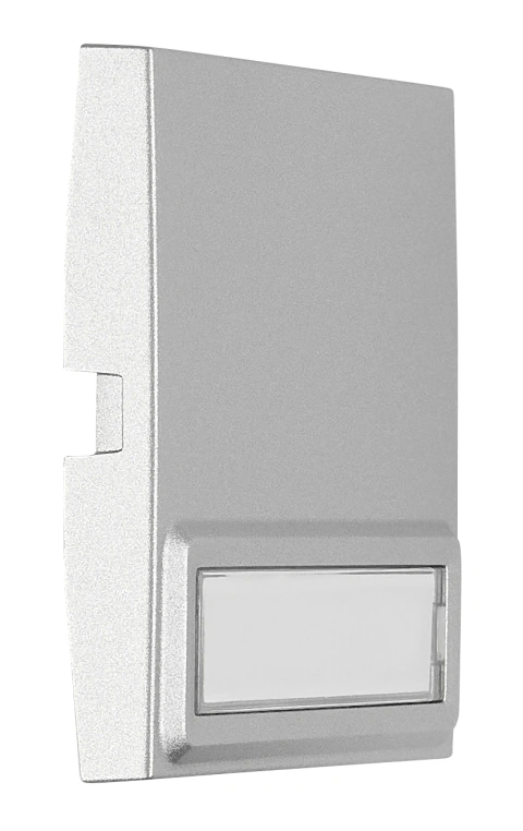 Clapetă cu etichetă blanc iluminată, argintiu_2