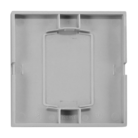 Clapetă simplă cu simbol ventilator, argintiu_1