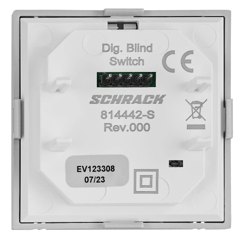 Interfață pentru comutator digital de jaluzele, argintie_1