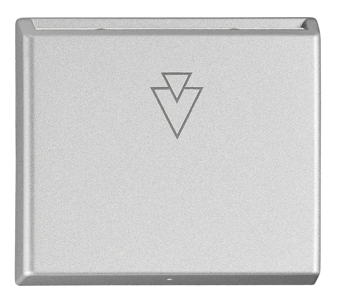 Hotel card switch Top Module, silver