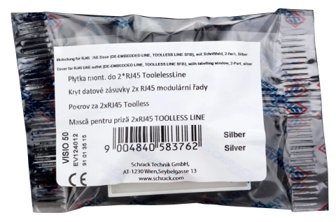 Capac priză RJ45 (DE-EMBEDDED LINE,TOOLLESS LINE SFB),argint_3