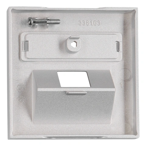 Mască 1*RJ45, argintie_1