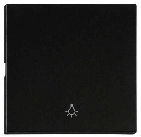 Rocker S 55 with symbol light, black