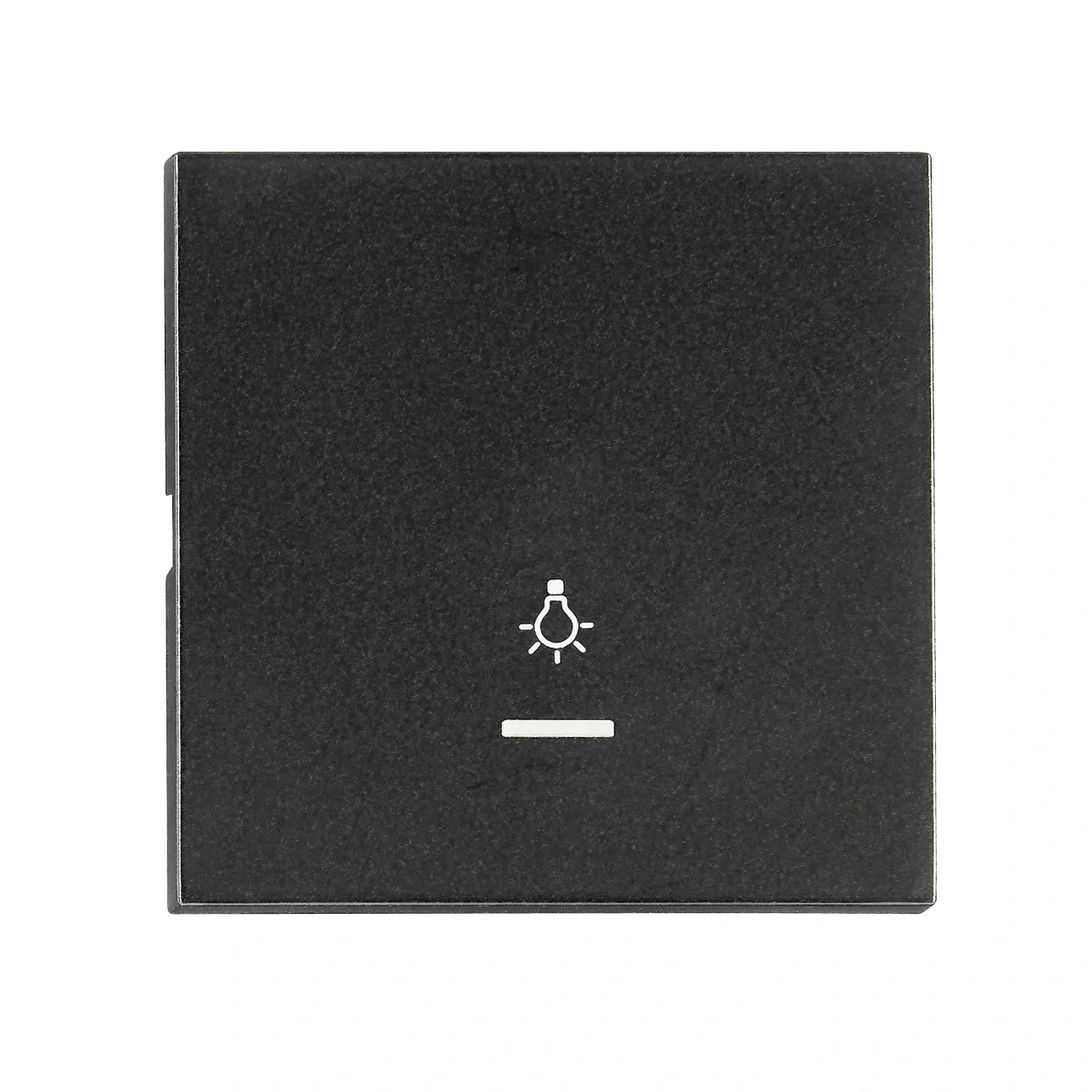 Rocker S 55, tranparent control window, symbol light, black