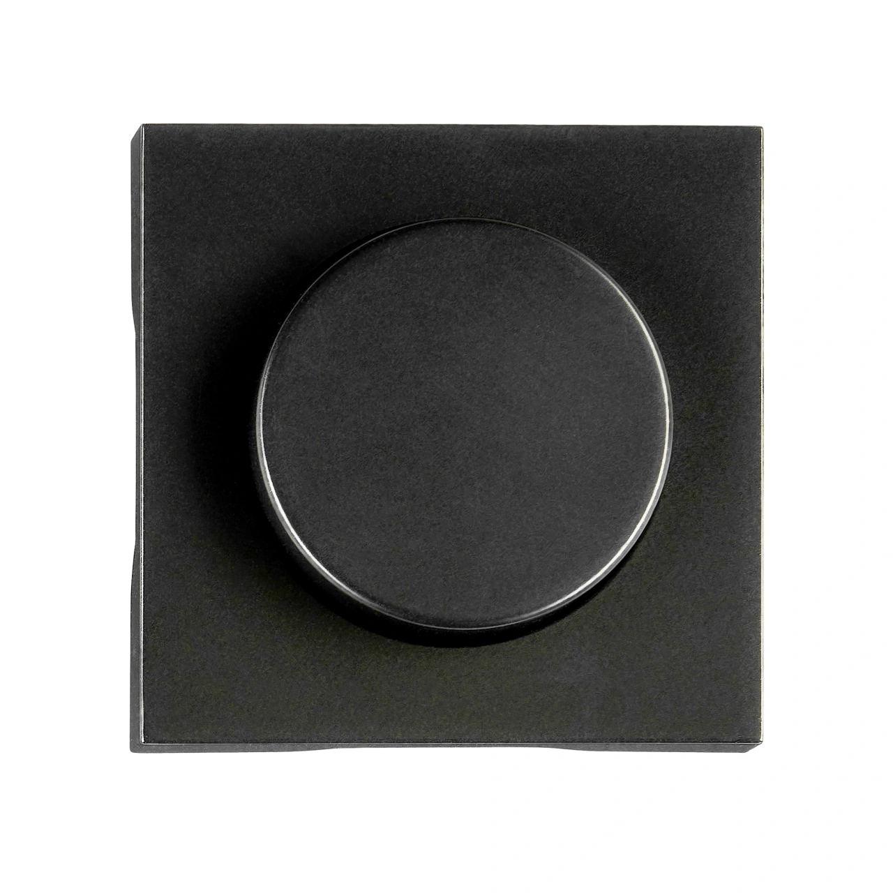 Dimmer cover, black