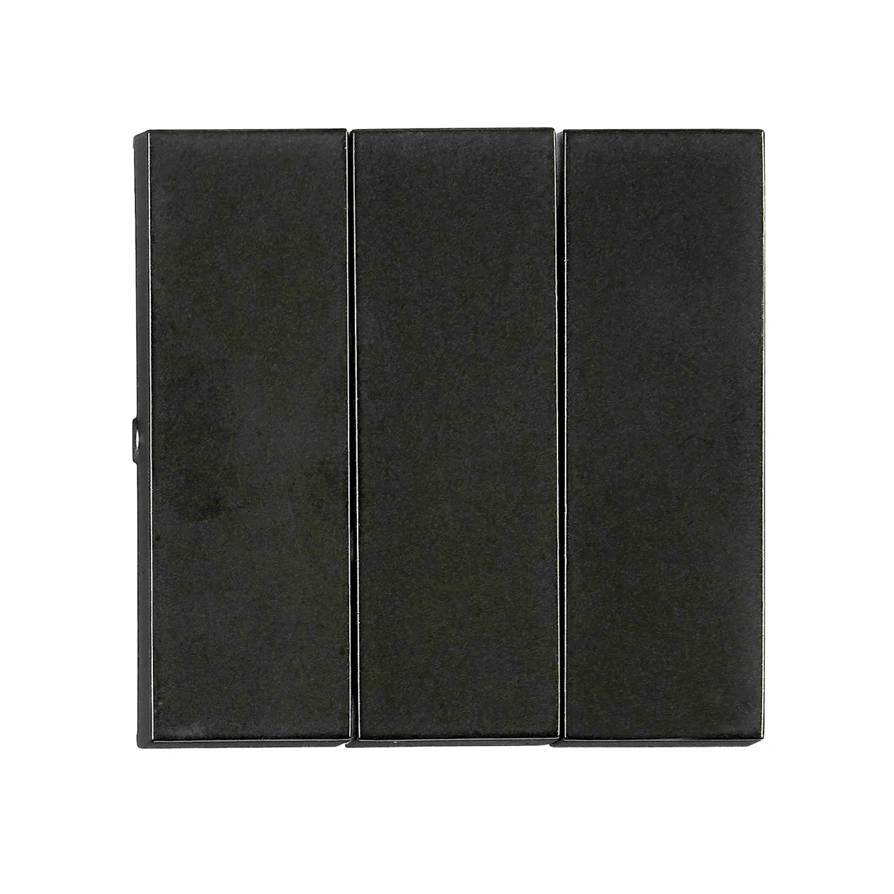 Rocker S 55 for switch 3-gang, black