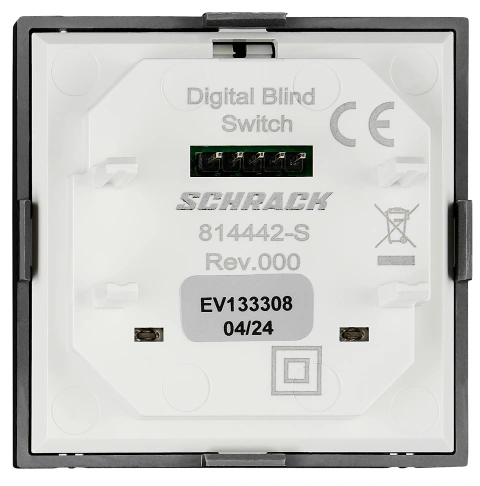 Digital shutter switch - top part, black_1