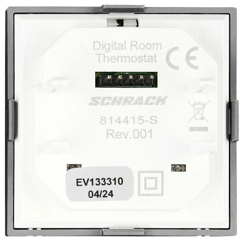 Digital thermsotat - top part, heating, black_1
