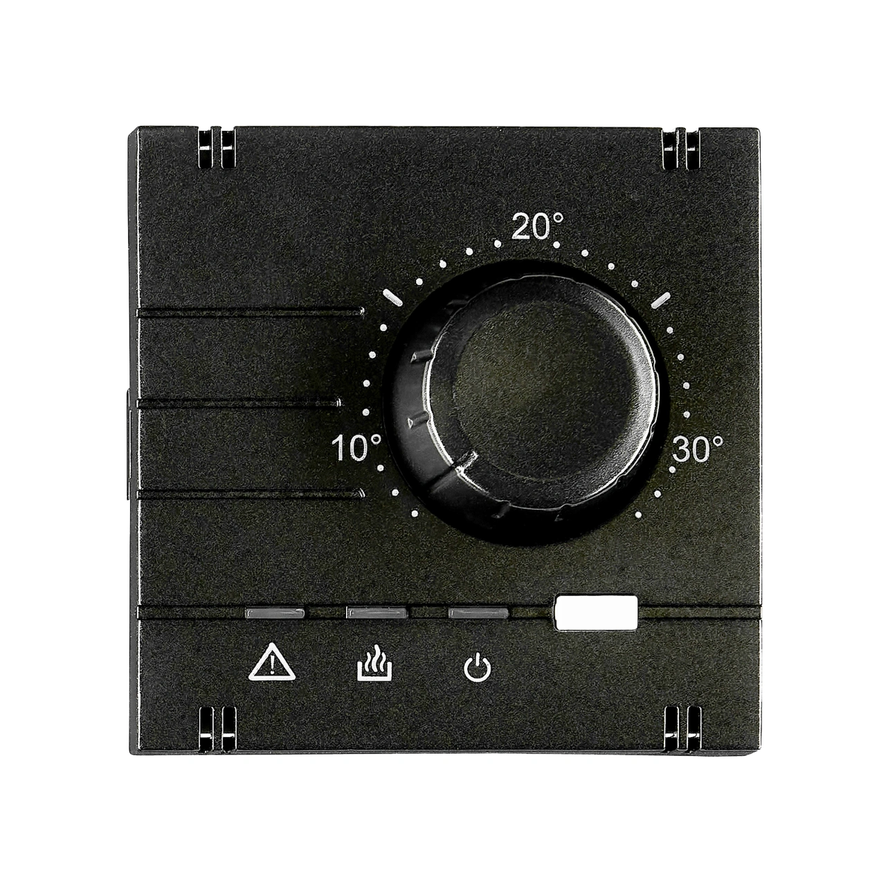 Analog thermsotat - top part, heating, black