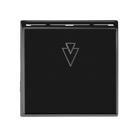 Hotel card switch Top Module, black
