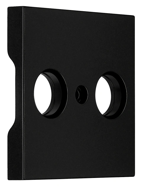 TV cover for HSBK, antenna box, 2-hole, black_2