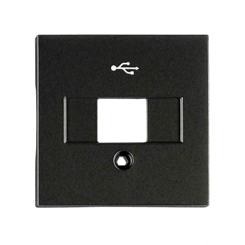 USB coupler cover, black