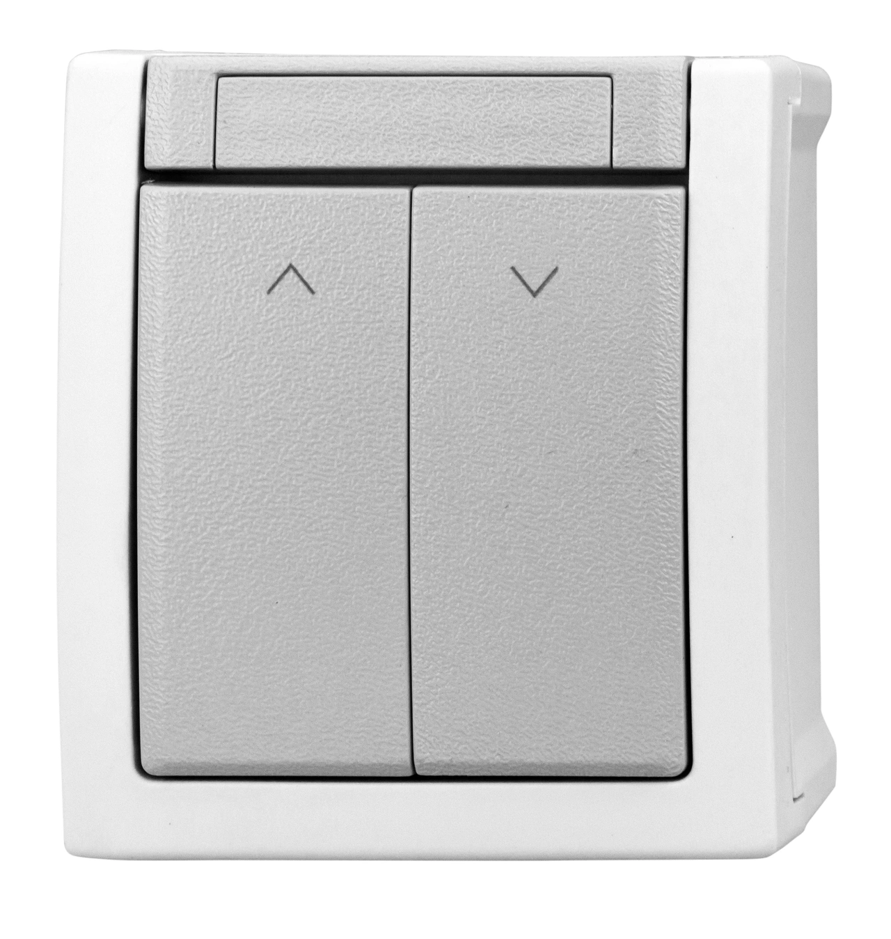 Întrerupător comandă jaluzele 10A, PT, cleme elastice, IP54