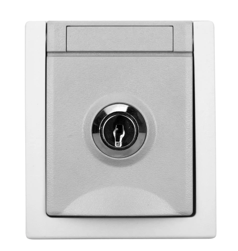 Socket outlet, lockable 08 (same closures), VISIO IP54_1