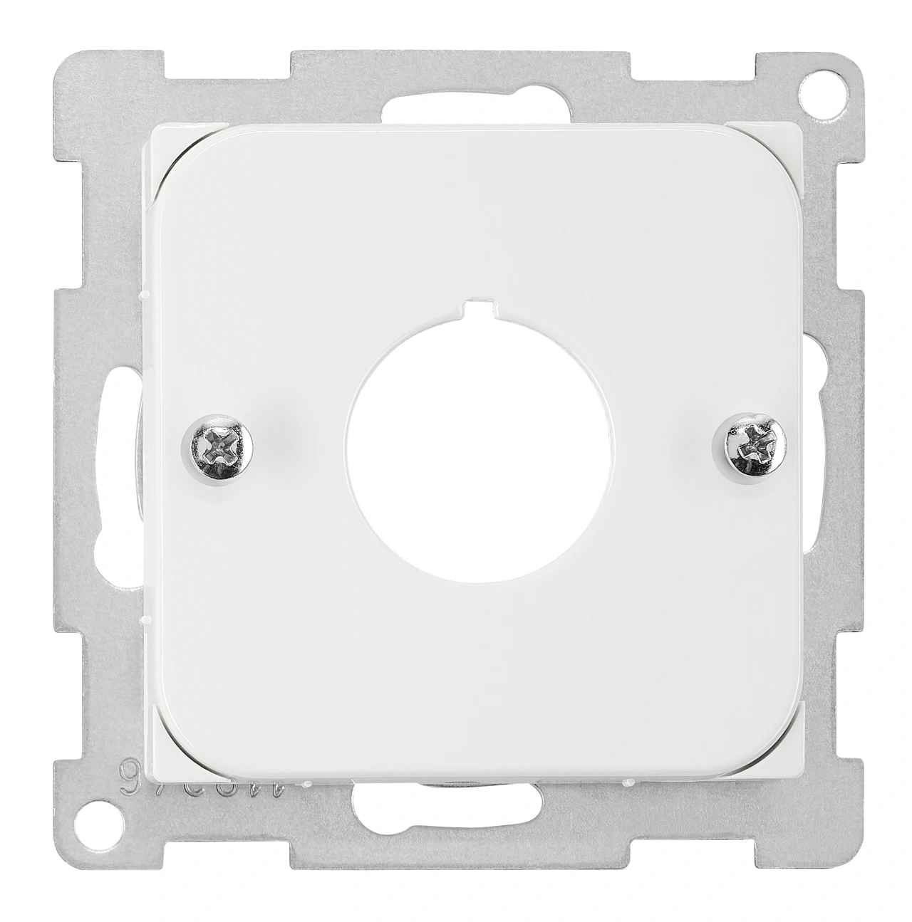 Central plate for command and signaling devices, Ø22,5 mm, w