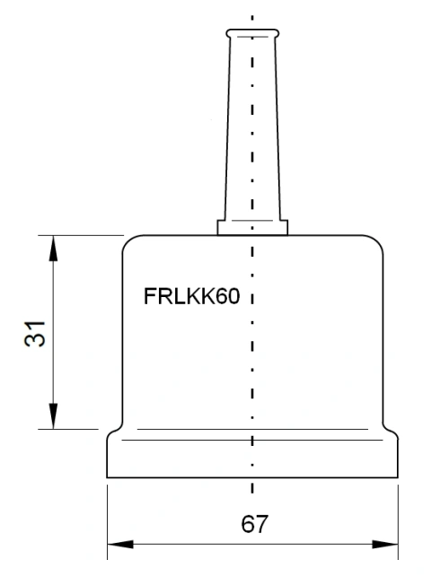 Iso-Cap for LKT with Ø 60mm (loose)