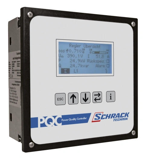 Controler compensare energie reactivă 6 contacte control