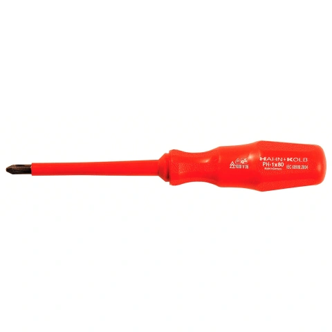 Şurubelniţă cruce VDE PH1, 80mm, izolat