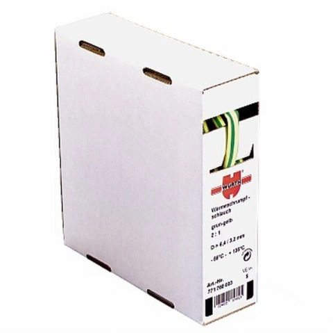 Tub termoretractibil cu pereţi subţiri, g/v, 12,7/6,4mm
