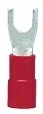 Papuc furca, izolat, roşu, 0,5-1,0mm², M4