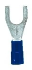 Papuc furca, izolat, albastru, 1,5-2,5mm², M6