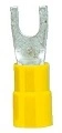 Papuc furca, izolat, galben, 4-6mm², M4