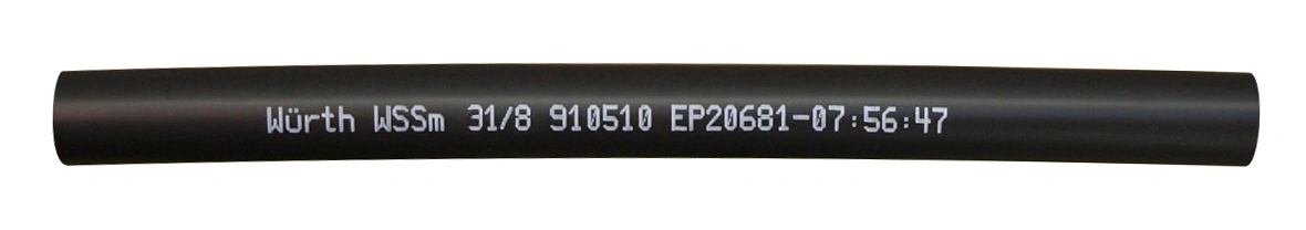Tub termocontractibil cu perete gros. medie, 1kV, 25/8mm(1m)