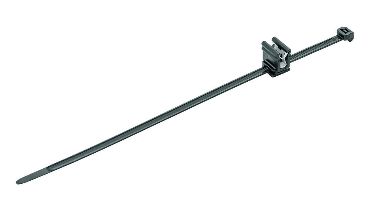Clip-cable band BLACK-4.5X200