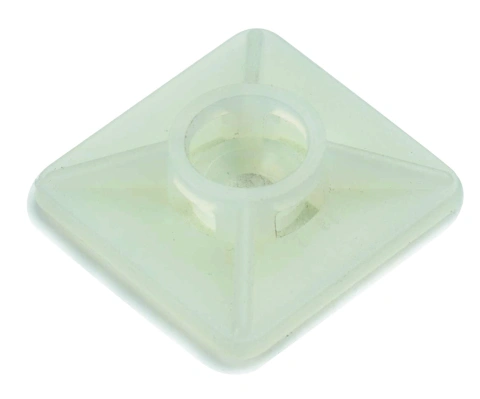 Self-adhesive mount black 27x27